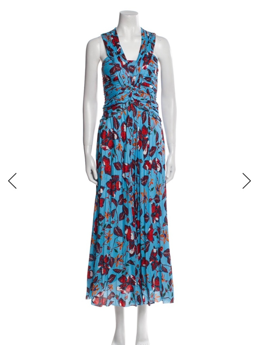 Derek Lam 10 Crosby Floral Sleeveless Maxi Dress
